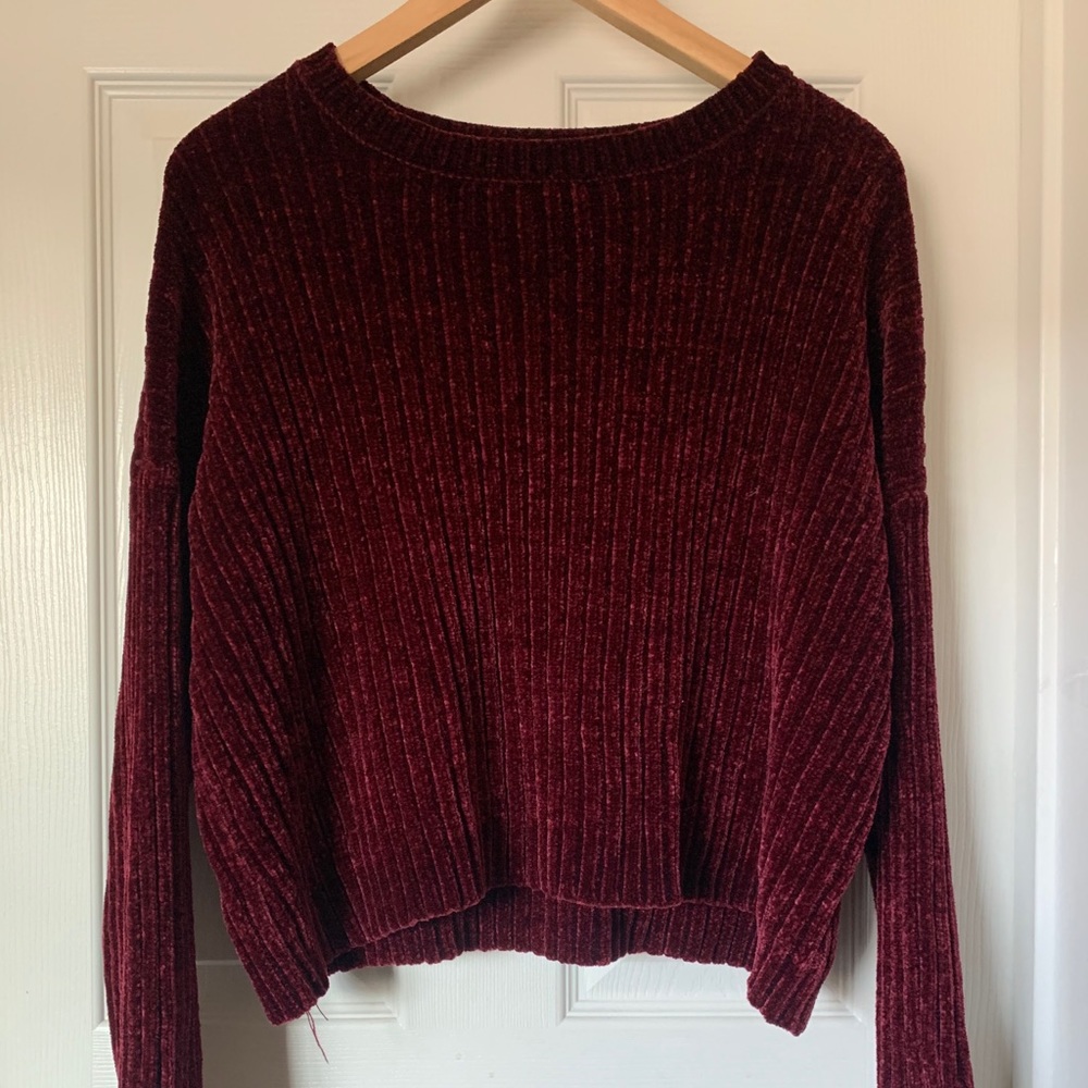 Chenille sweater